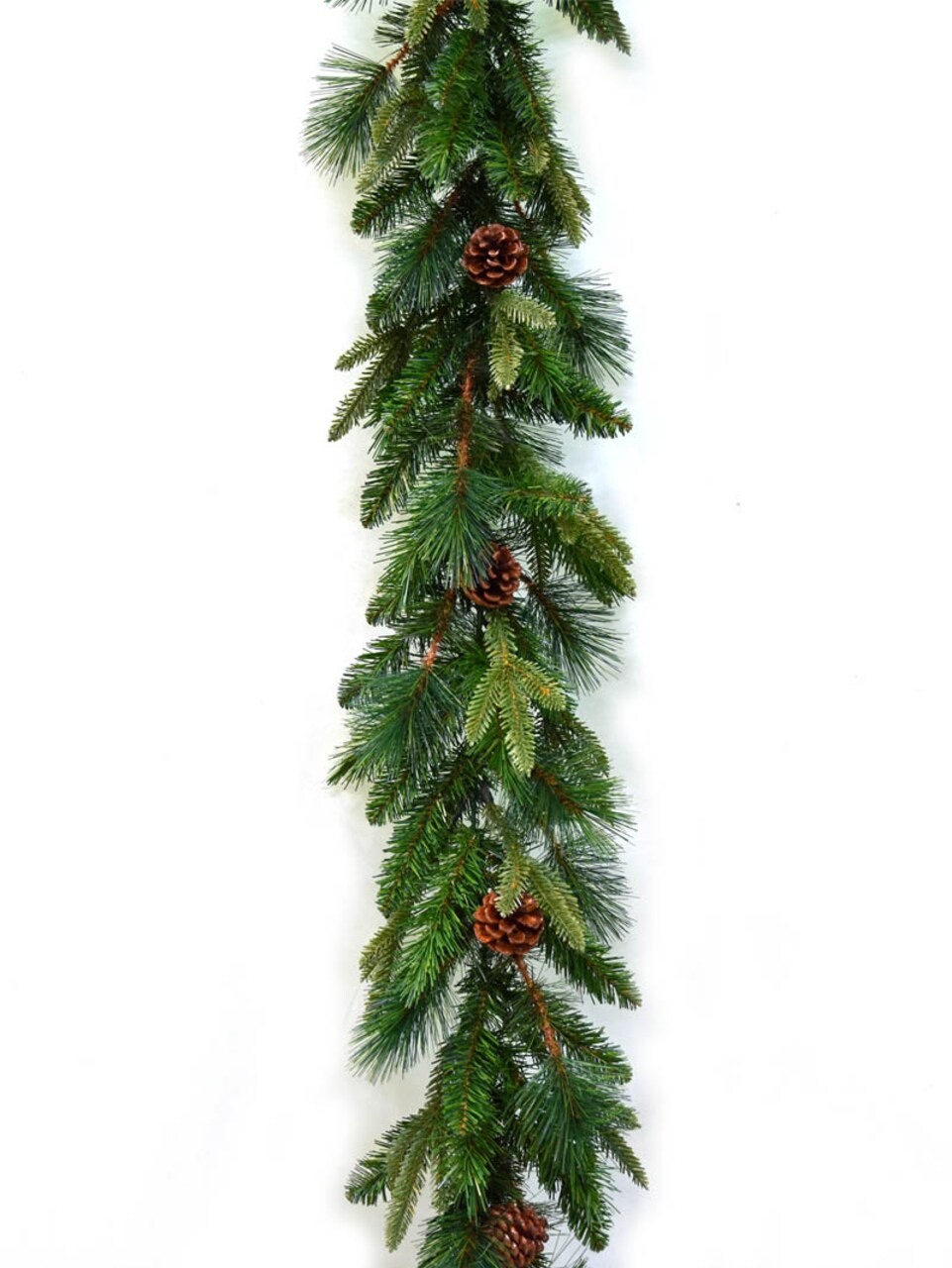 9' x 12" Angel Pine Garland with Cones - Set of 6, Festive Holiday Decor, Ideal for Christmas Displays & Arrangements - Perfect for Home, Office - 2024 Christmas Collection, Floral Home by Artificial Flowers